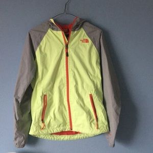 Colorful North Face Rain Jacket